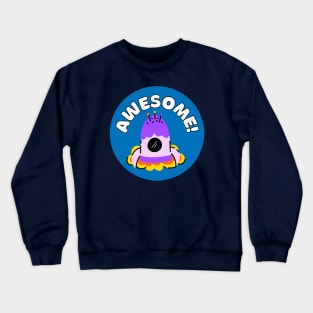 Space Rocketship Travel Crewneck Sweatshirt